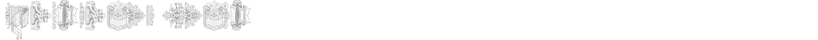Silverland Ornate font preview